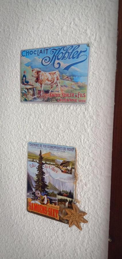 Appartement Au Pied Des Pistes 사모엥 외부 사진